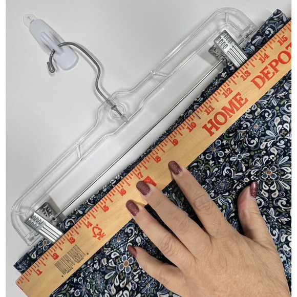 Charter Club Jeans Womens 8 Skinny Ankle Blue Multicolor Floral Boho Bristol - Picture 6 of 8